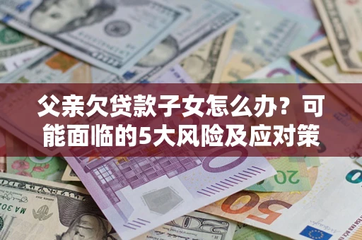 武汉父亲欠贷款子女怎么办？可能面临的5大风险及应对策略