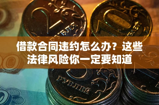 武汉借款合同违约怎么办？这些法律风险你一定要知道