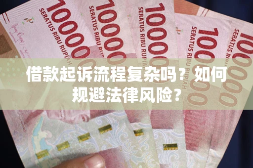 武汉借款起诉流程复杂吗？如何规避法律风险？