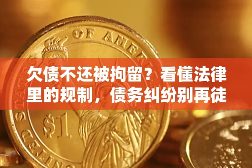 武汉欠债不还被拘留？看懂法律里的规制，债务纠纷别再徒劳奔波