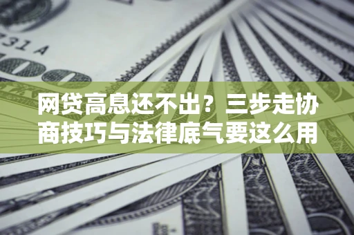 武汉网贷高息还不出？三步走协商技巧与法律底气要这么用