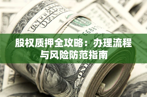 武汉股权质押全攻略：办理流程与风险防范指南