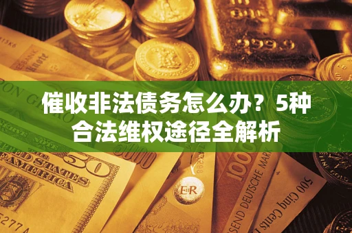 武汉催收非法债务怎么办？5种合法维权途径全解析