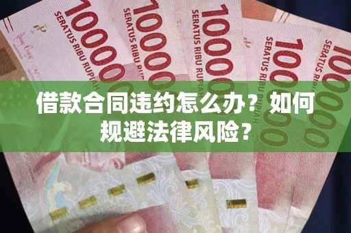 武汉借款合同违约怎么办？如何规避法律风险？