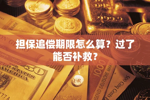 武汉担保追偿期限怎么算？过了能否补救？