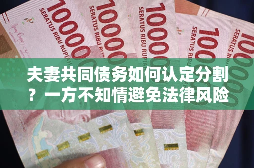 武汉夫妻共同债务如何认定分割？一方不知情避免法律风险必看！
